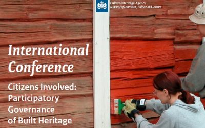 International Conference on Participatory Governance of Built Cultural Heritage – 3-4 October 2018 – Amersfoort, the Netherlands