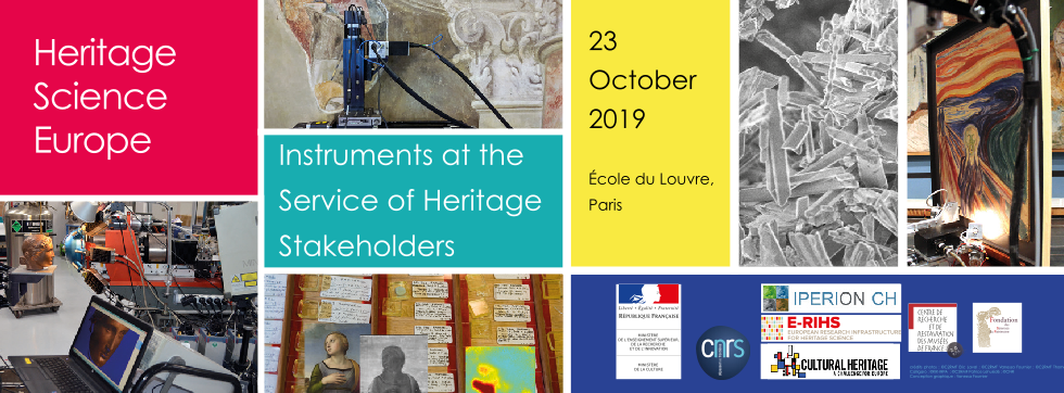 International symposium Instruments at the service of Heritage Stakeholders – Paris – October 23, 2019