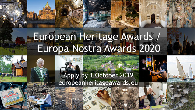 ILUCIDARE Special Prizes within the European Heritage Awards / Europa Nostra Awards 2020 – Call for entries – Deadline October 1, 2019