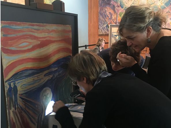 New MOLAB investigations shed light on The Scream in the Munch Museum in Oslo